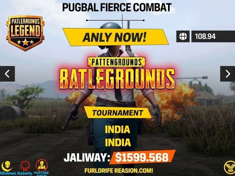 Indian PUBG Legend Fierce Combat Tournament